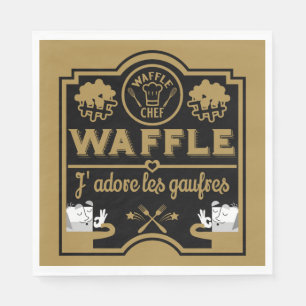 Waffle Day Napkin