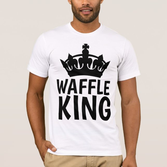 WAFFLE KING DAD T-Shirts (Front)
