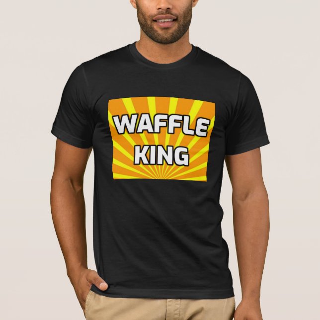 WAFFLE KING MENS DAD T-SHIRTS (Front)