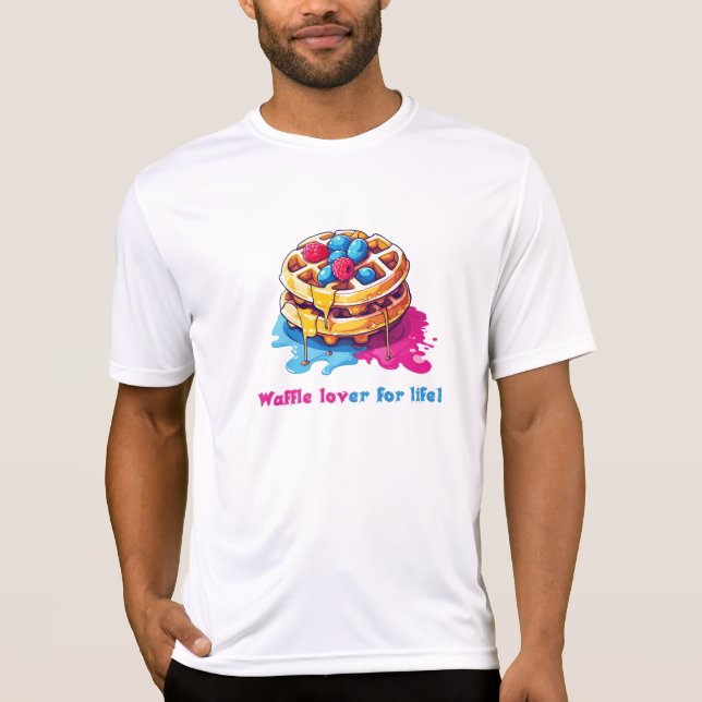 Waffle lover T-Shirt (Front)