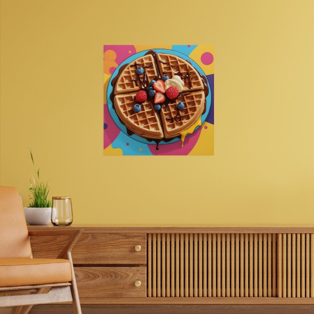 Waffle  poster (Living Room 2)