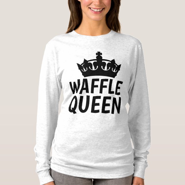WAFFLE QUEEN T-shirts (Front)