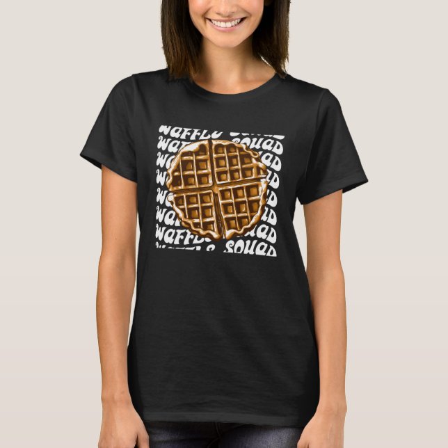 Waffle Squad Hobby Chef Waffle Gourmet T-Shirt (Front)
