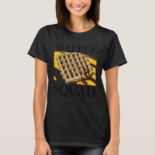 Waffle Squad Ironic Waffle Gourmet Hobby Chef T-Shirt