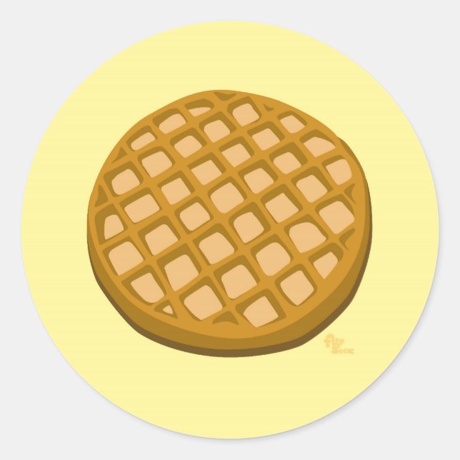 Waffle Sticker (Front)