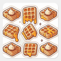 Waffle stickers part 1