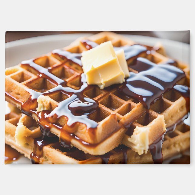 Waffles Magnet (Front)