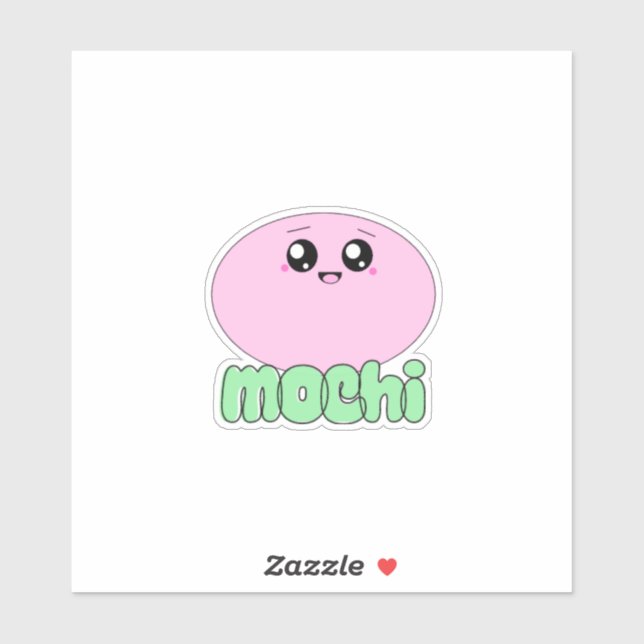 Waffles+Mochi-Just Mochi-Vinyl Sticker (Sheet)