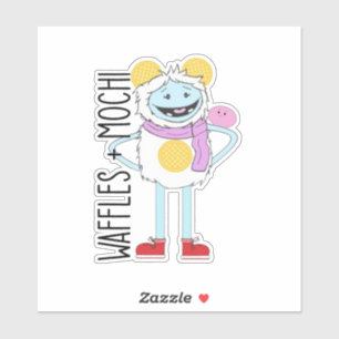 Waffles&Mochi-Vinyl Sticker