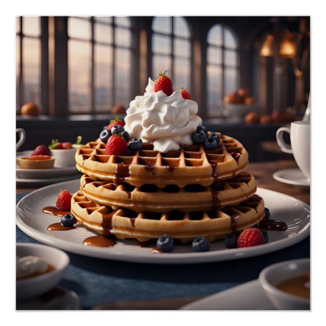 Waffles Poster (Front)