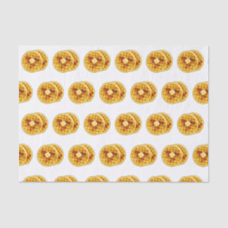 Waffles tissue paper