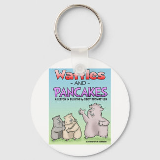 WafflesCover312.jpg Key Ring