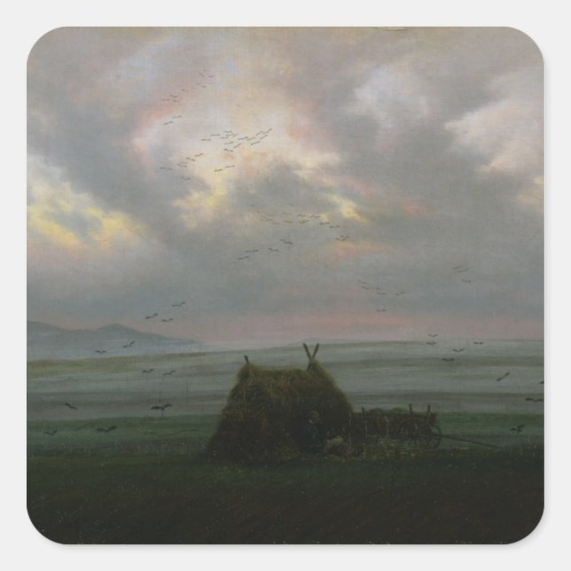 Waft of Mist, c. 1818-20 Square Sticker (Front)