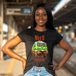 WAG-9 Locomotive. Indian Railways freight train T-Shirt