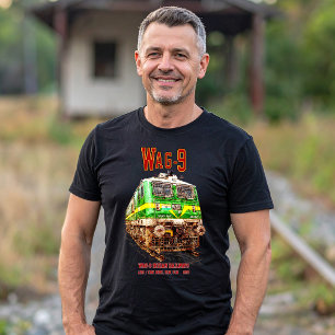 WAG-9 Locomotive. Indian Railways freight train T-Shirt