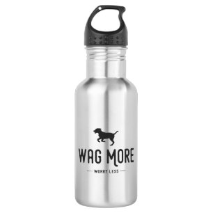 Wag More Worry Less 532 Ml Water Bottle