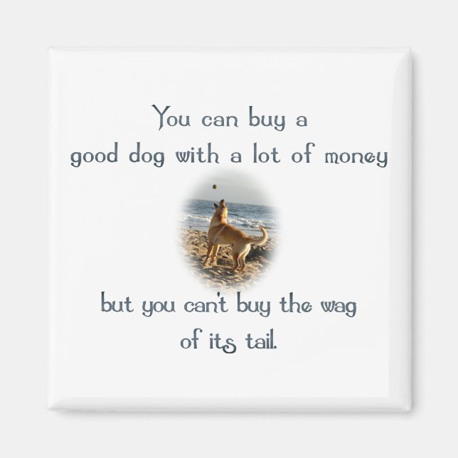 Wag of the Tail Magnet (Front)