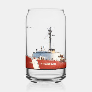 WAGB 83 Mackinaw red can glass