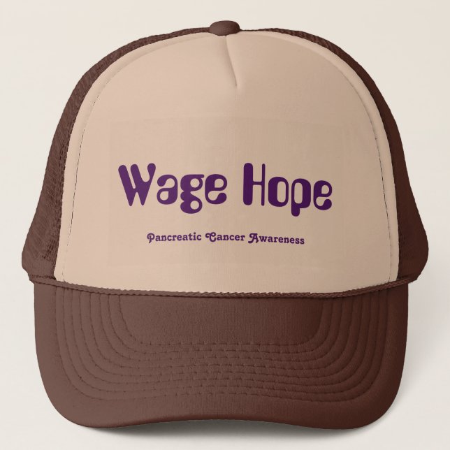 Wage Hope Trucker Hat (Front)
