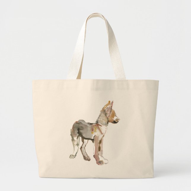 Waggle Large Tote Bag (Front)