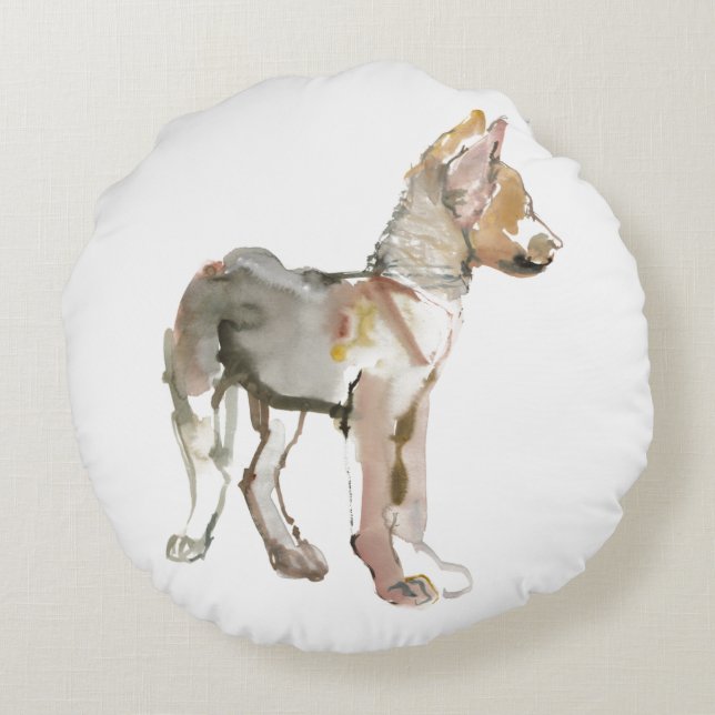 Waggle Round Cushion (Back)