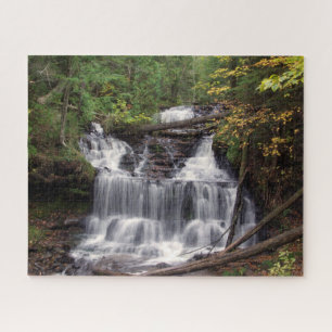 Wagner Falls jigsaw puzzle