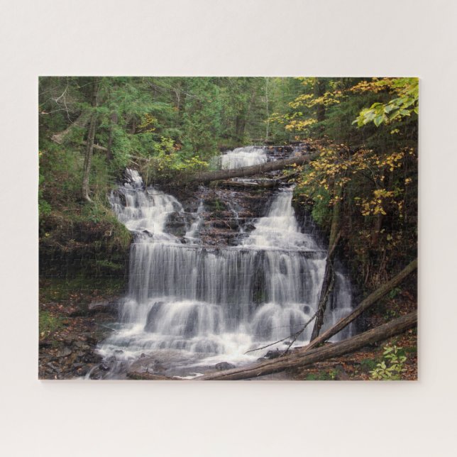 Wagner Falls jigsaw puzzle (Horizontal)
