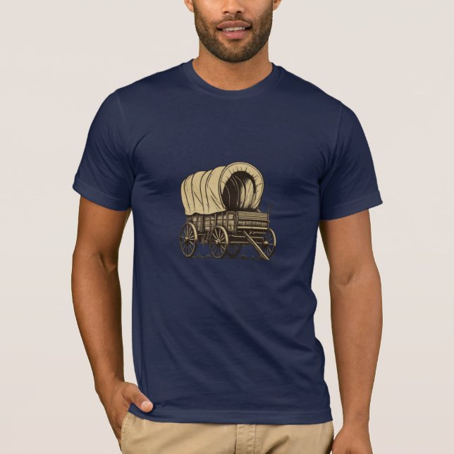 Wagon Silhouette T-Shirt (Front)