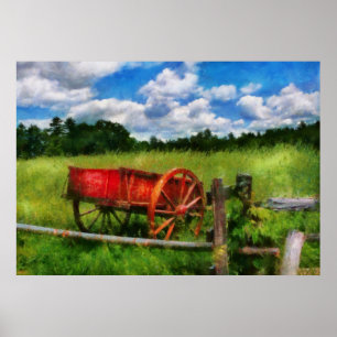 Wagon - The old wagon cart 2 Poster