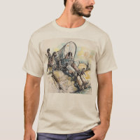 Wagon Train Drawing