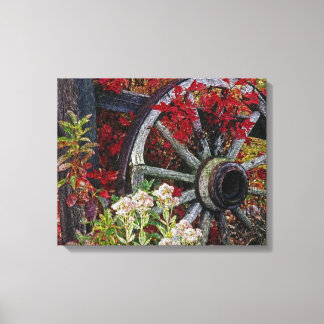 Wagon Wheel 1 Wrapped Canvas