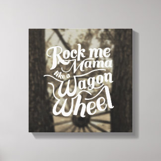 Wagon Wheel Canvas Print