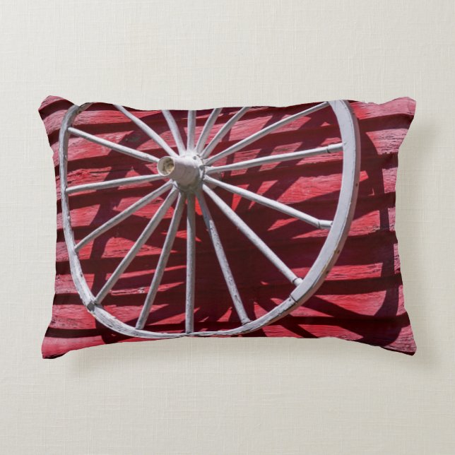 Wagon Wheel Decorative Cushion (Front)