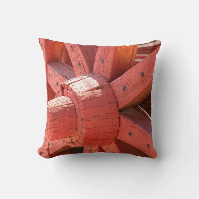 Wagon Wheel Detail Cushion (Front)