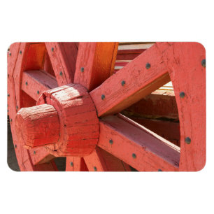 Wagon Wheel Detail Magnet