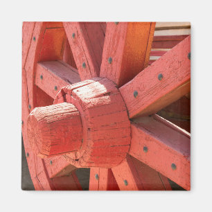 Wagon Wheel Detail Magnet