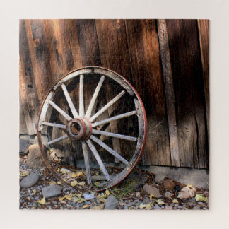 Wagon Wheel Jigsaw Puzzle