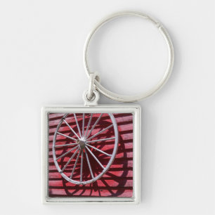 Wagon Wheel Key Ring