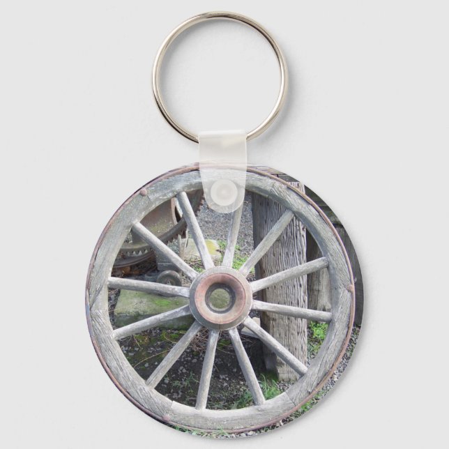 Wagon Wheel Key Ring (Front)