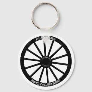 WAGON WHEEL-KEYCHAIN KEY RING