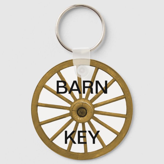 WAGON WHEEL-KEYCHAIN KEY RING (Front)