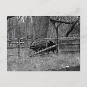 Wagon Wheel Postcard