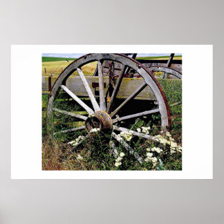 Wagon Wheel Poster