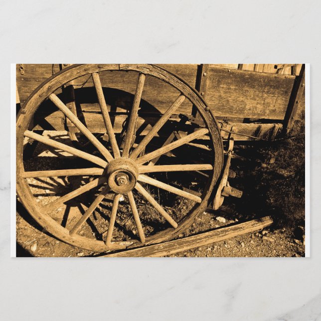 Wagon Wheel stationary Stationery (Front)