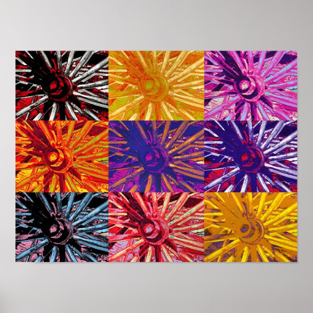 WAGON WHEELS POSTER (Front)