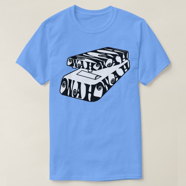 Wah Wah guitar effect pedal T-Shirt (Design Front)