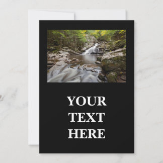 Wahconah Falls Thank You Card - Dalton, MA