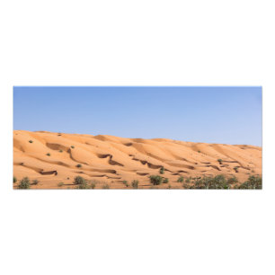 Wahiba Sands desert - Oman Photo Print