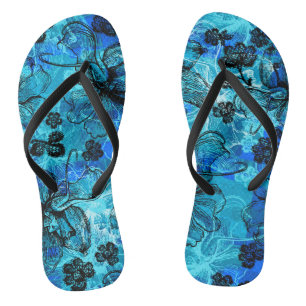 Wahine Lace Hawaiian Orchid Jandals