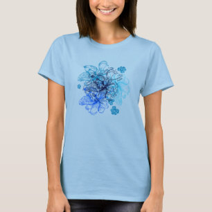 Wahine Lace Hawaiian Orchid Tees